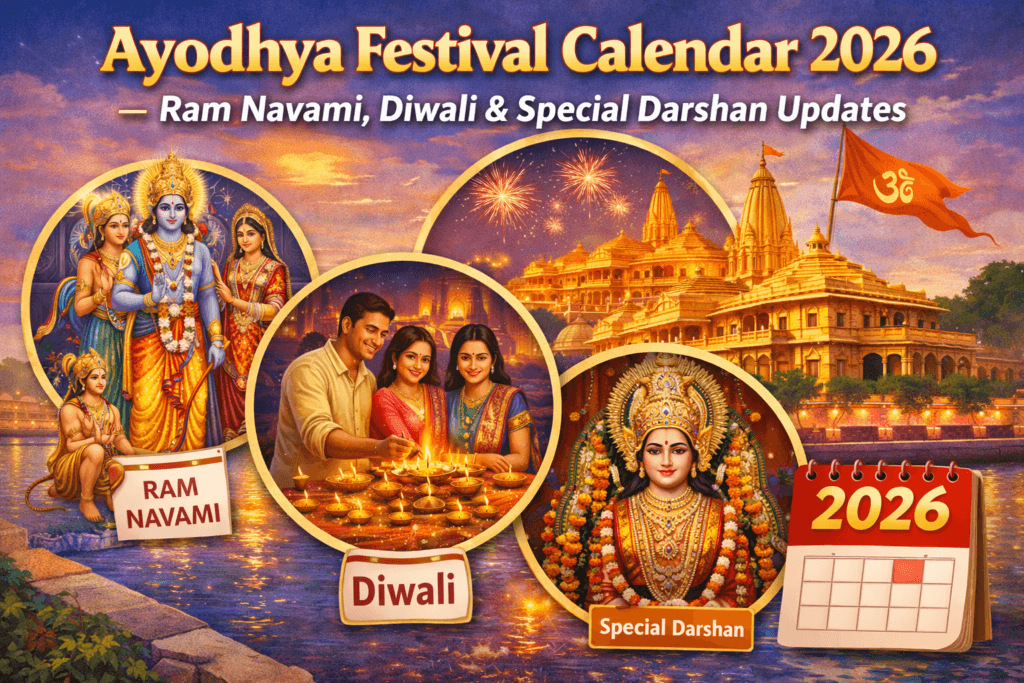 Ayodhya Festival Calendar 2026 – Ram Navami, Diwali & Special Darshan Updates