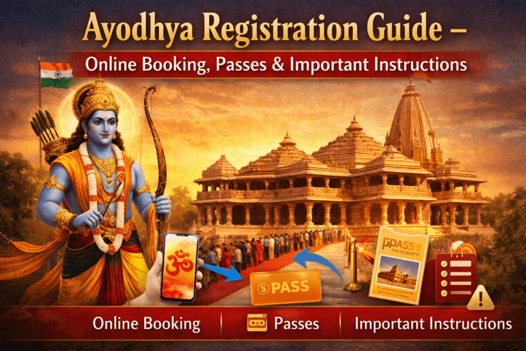 Ayodhya Registration Guide – Online Booking, Passes & Important Instructions