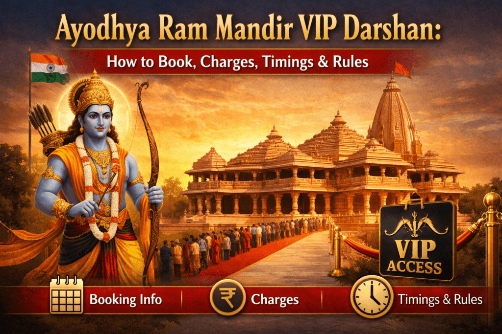 Ayodhya Ram Mandir VIP Darshan: How to Book, Charges, Timings & Rules